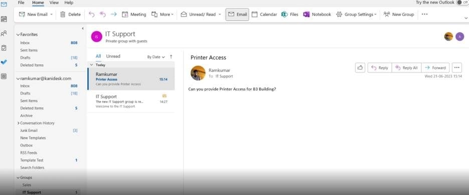 Einrichtung des kollaborativen Google Workspace-Posteingangs für kleine Teams, die eine Gmail-Adresse teilen